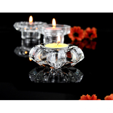 hot sale! beautiful party use glass candle holder